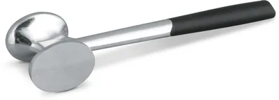 Obrázek produktu pro LAMART LT2096 Palička na maso, Soft rukojeť, slitina hliníku, stříbrná, délka 24 cm