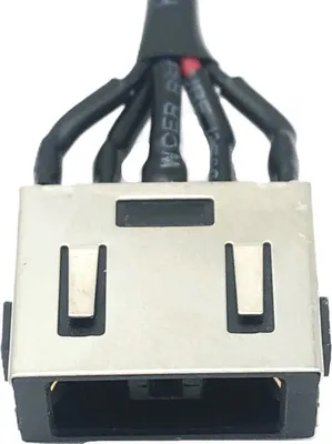 Image de Prise d'alimentation DC Jack Prise de charge DC IN Câble compatible avec ZIWB1 P/N : DC30100SC00 SAD3