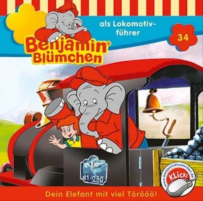 Produktbild von Benjamin Blümchen als Lokomotivführer (34)