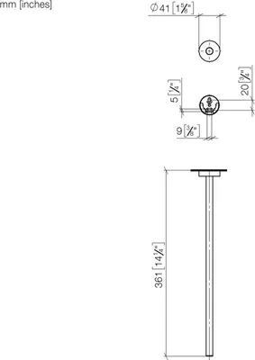 Produktbild von Dornbracht 83215979-46 HH , 1-teilig SERIENSPEZIFISCH