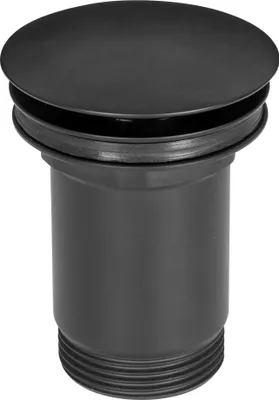 Immagine prodotto di Tappo Rotondo Click-Clack Grande Nero 1 1/4