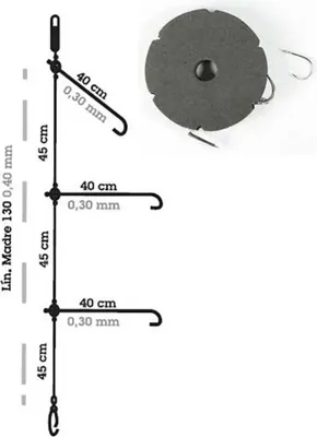 Obrázek produktu pro Ragot Mikonos fluorokarbonové návazce 1/0 185 cm stříbrná 0.400-0.300 mm stříbrná 0.400-0.300 mm