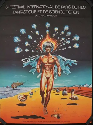 Produktbild von SIUDMAK - 6. INTERNATIONALES FANTASTIKFILMFESTIVAL 1977 - PLAKAT / POSTER - 58x73 cm