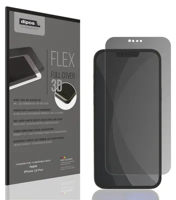 Produktbild von Full Cover Privacy Blickschutzfolie für Apple iPhone 13 Pro Folie Anti-Shock