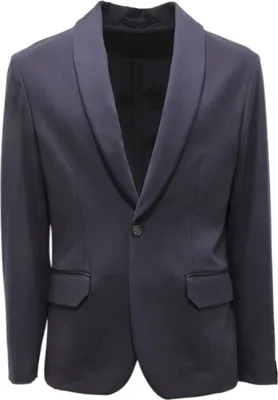 Produktbild von 9887Au Giacca Uomo Paolo Pecora Man Jersey Jacket Blue