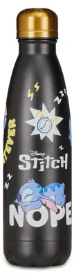 Thermosflasche Lilo & Stitch, 500 ml, schwarz, 12h warm/24h kalt