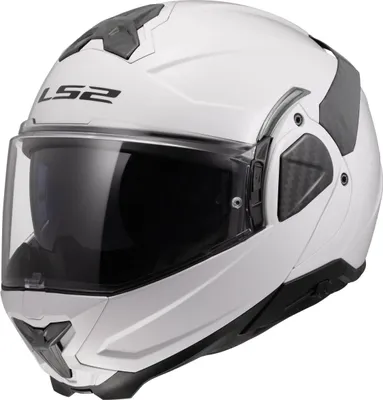 Image de Casque modulable réversible LS2 FF910 ADVANT II Solid Blanc Brillant taille XXL