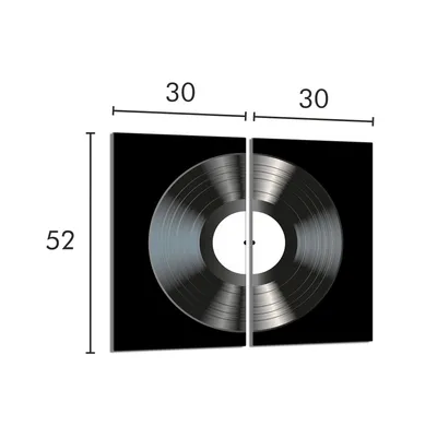 Obrázok produktu pre Ochranný kryt sklenenej varnej dosky 2x30x52 Vinyl