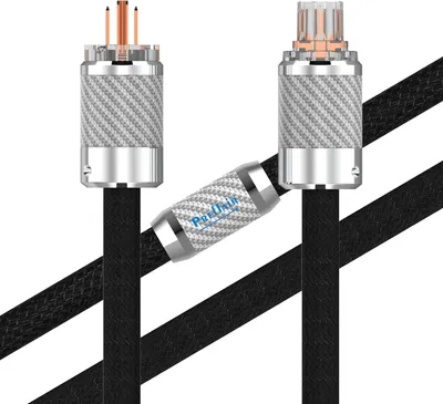 Obrázok produktu pre Napájací kábel Preffair HiFi 10AWG, 1m, pre zosilňovač, D503CF2R, 3.2MM2