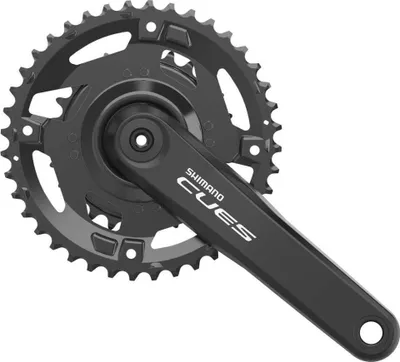 Obrázek produktu pro CUES FC-U4000 kliková sada 40-26T, L=175mm Shimano, 2x9/10/11 rychlostí, čtvercová, KSR, černá