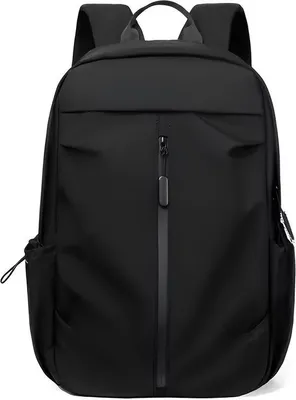 Productafbeelding van CarryQuest® - Rugzak voor zakelijk gebruik, canvas, 35 liter, laptopvak, zwart