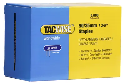 Productafbeelding van TACWISE 310: TACWISE smalle rugklemmen, 90/35 mm, verzinkt, 5.000 stuks