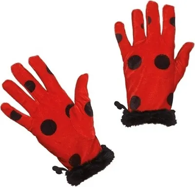 Produktbild von handschuhe Marienkäfer Damen rot Einheitsgröße