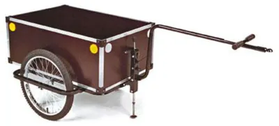 Produktbild von Roland Fahrrad-Lasten-Anhänger Jumbo, Hochdeichsel