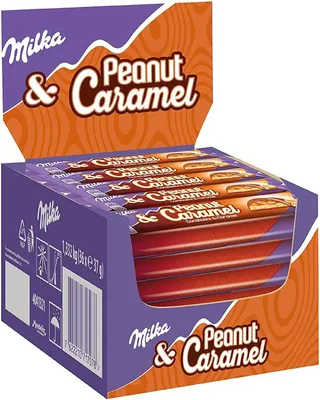 Produktbild von milka Peanut&Caramel Riegel (37g)