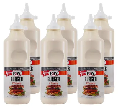 Produktbild von P&W Burger Dressing (6 x 900g)