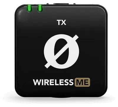 Zdjęcie produktu dla RØDE Wireless ME TX, Nadajnik bodypack, 100 dB, Czarny, 24-bit / 48 kHz, 100 m, ME RX, Wireless GO II RX, RØDECaster Pro II, RØDECaster Duo / Streamer X