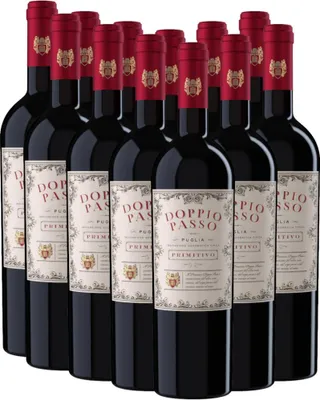 Produktbild von 12er Vorteils-Weinpaket - Doppio Passo Primitivo Puglia IGT - CVCB