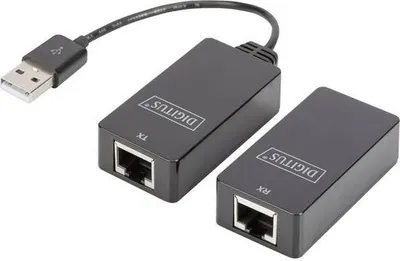 Image de Digitus DA-70139-2 Extender USB 1.1 (prolongation) via câble réseau RJ45 45 m (DA-70139-2)