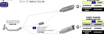 Image de Catalyseur à insérer pour différents modèles Arrow sans ABE