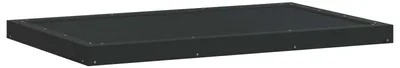 Image de vidaXL Socle de douche noir 101 x 63 x 5,5 cm en WPC