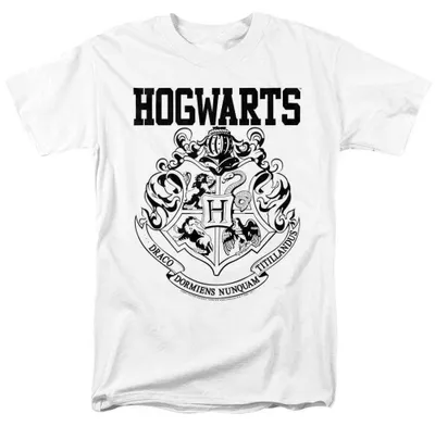 Immagine prodotto di Harry Potter - T-shirt unisex da uomo/donna, modello atletico TV36688 (taglia S) (bianco)