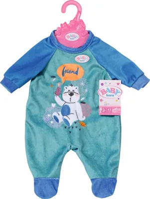 Produktbild von BABY born Romper Blue, Puppen-Strampler, 3 Jahr(e), 200 g