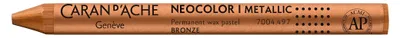 Produktbild von Pastellstift „Neocolor I“, Metallic-Bronze, CARAN D'ACHE 7004.497