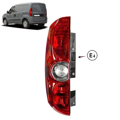Produktbild von Rückleuchte Heckleuchte Rücklicht Links Für Fiat Doblo 2009-2014 E-Prüf 51810674