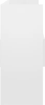 Obrázek produktu pro vidaXL Příborník vysoký lesk bílý 105x30x70 cm Dřevěný materiál