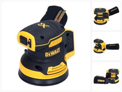 Obrázek produktu pro DeWALT DCW210N Přenosná bruska XR 18V 12000 OPM černá, žlutá