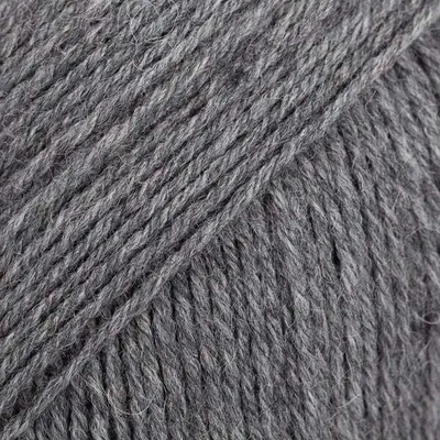 Zdjęcie produktu dla Drops Fabel Uni Colour 200 Grey Przędza dziewiarska