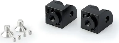 Produktbild von PUIG 20324N Vintage Fußrasten  passend fuer DUCATI 848 Schwarz