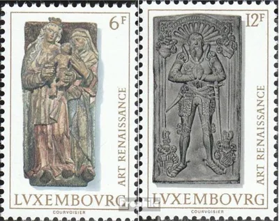 Produktbild von Briefmarken Luxemburg 1976 Mi 933-934 (kompl.Ausg.) postfrisch Architektur