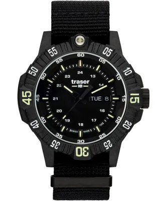 Produktbild von Traser H3 110722 P99 Q Tactical Black Herrenuhr 46mm 20ATM