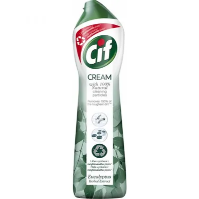 Produktbild von Cif Eukaliptus & Ekstrakt z herbaty Mleczko czyszczące, 500 ml
