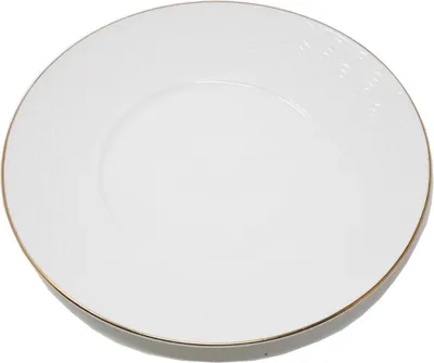 Produktbild von Teller -Nippon- Porzellan 17cm weiss-gold