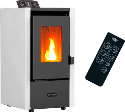 Produktbild von Sporák na pelety Anita 6,5 kW Sannover biely