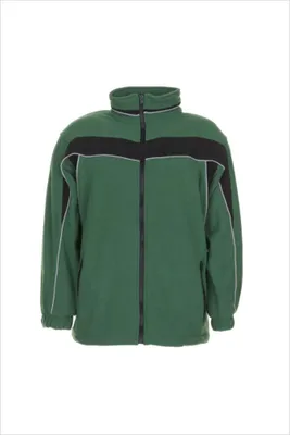 Produktbild von Planam Fleecejacke Plaline Gr. L grün/schwarz