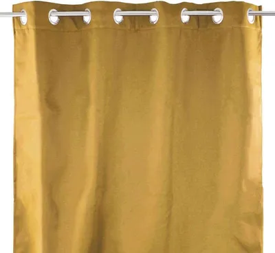 Zdjęcie produktu dla Mocna zasłona zaciemniająca - 140 x 250 cm - Żółty