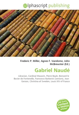 Produktbild von Gabriel Naudé