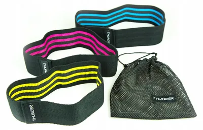 Produktbild von Thunder Mini Hip Band Trainingsbänder Set 3 Stück