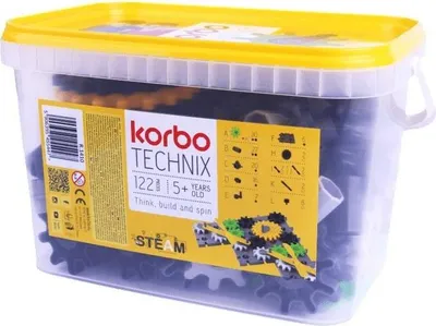 Image de Kits de construction TECHNIX, 122 pièces