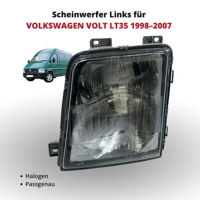 Zdjęcie produktu dla Reflektor przedni lewy do VOLKSWAGEN VOLT LT35 1998–2007 | Halogenowy | Numer katalogowy 505538