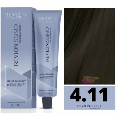 Produktbild von Revlon Revlonissimo Colorsmetique 4,11 Medium Chestnut Intense Ash 60ml
