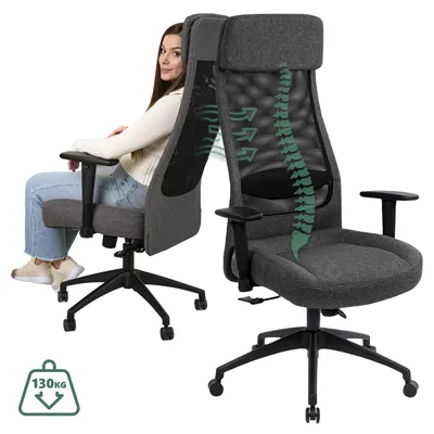 Produktbild von di volio Bürostuhl Molfeta – ergonomisch & rückenschonend, bis 130 kg