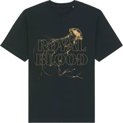 Obrázek produktu pro Royal Blood - Tričko pro muže/dámy Uni RO12196 (L) (Černá)