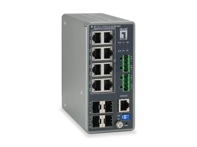 Image de LevelOne Switch 8x GE IGP-1271 4xGSFP 240W 8xPoE+