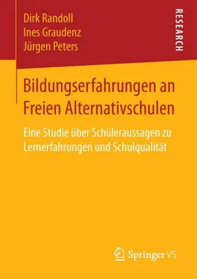 Produktbild von Bildungserfahrungen an Freien Alternativschulen