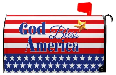 Productafbeelding van Magnetische Brievenbushoes voor Patriottische Decoratie